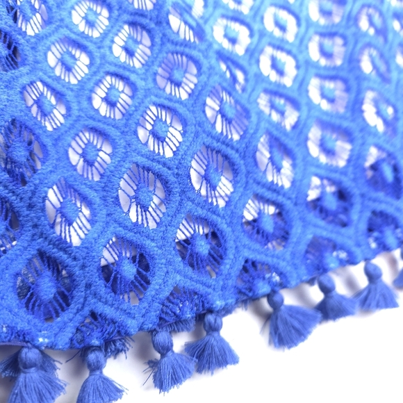 Lilly Pulitzer Blue Lace Embroidered Ombre Dress Sz S - Picture 8 of 14